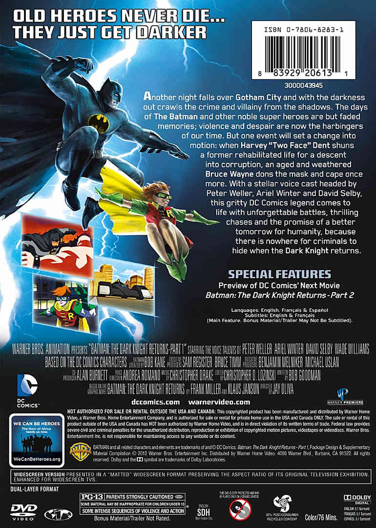 黑暗骑士归来1封面图