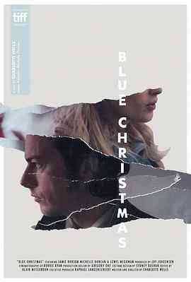 蓝色圣诞节封面图