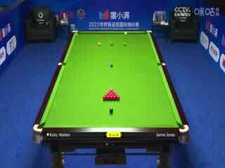 斯诺克天津国锦赛第一轮第二轮 詹姆·琼斯3-6里奇·沃顿 20231105封面图