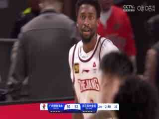 CBA常规赛第15轮 广州朗肽海本VS浙江稠州金租 20241209封面图