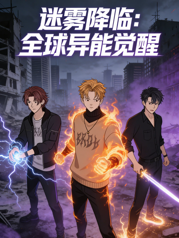 迷雾降临：全球异能觉醒动态漫画封面图