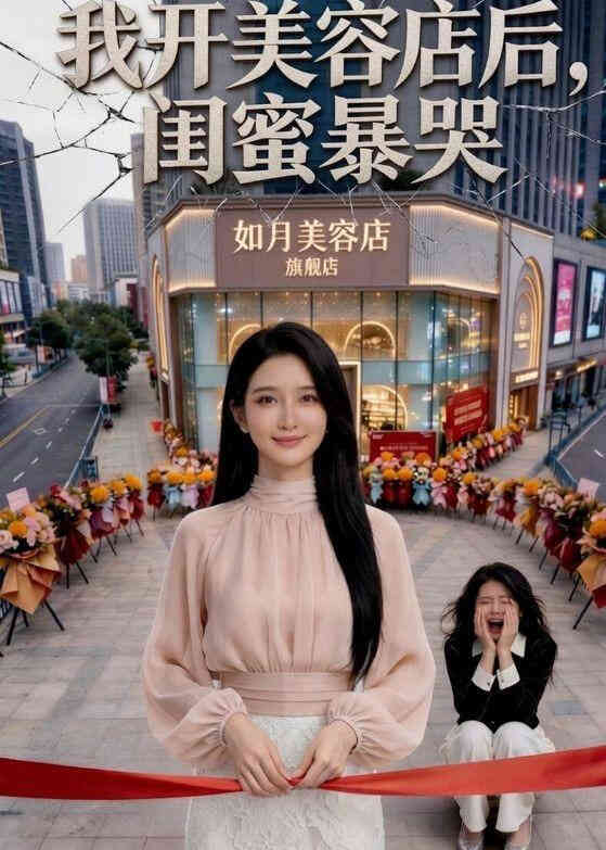 我开美容店后，闺蜜暴哭封面图