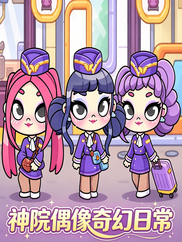 神院偶像奇幻日常封面图