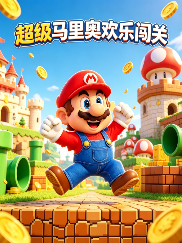 超级马里奥欢乐闯关封面图