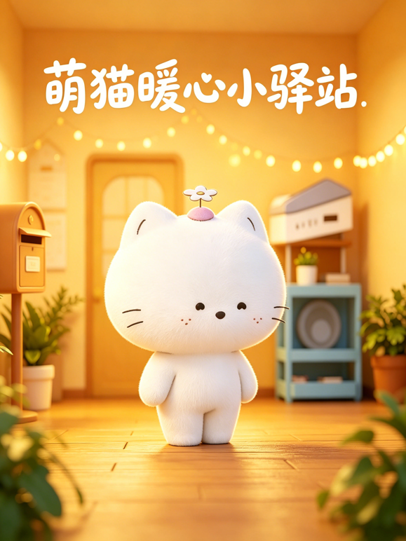 萌猫暖心小驿站封面图