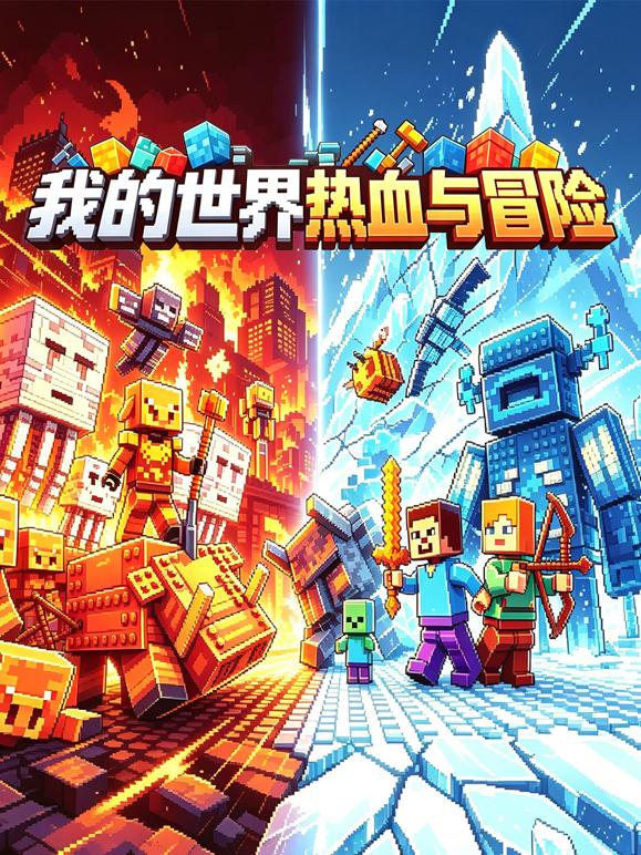 我的世界热血与冒险封面图