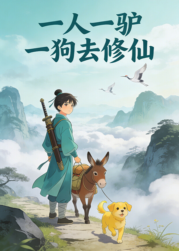 一人一驴一狗去修仙第一季封面图