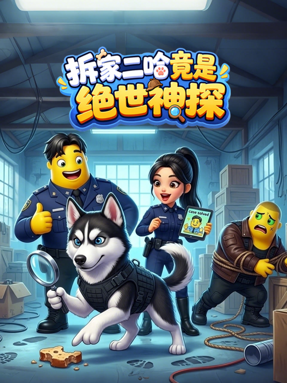 拆家二哈竟是绝世神探封面图