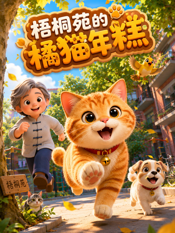 梧桐苑的橘猫年糕封面图
