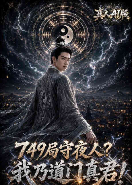 749 局守夜人？我乃道门真君！真人 AI 版封面图