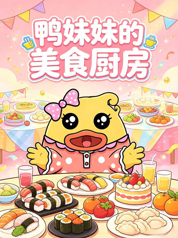 鸭妹妹的美食厨房封面图