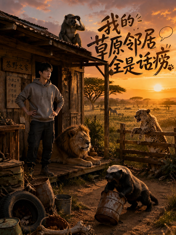 我的草原邻居全是话痨封面图